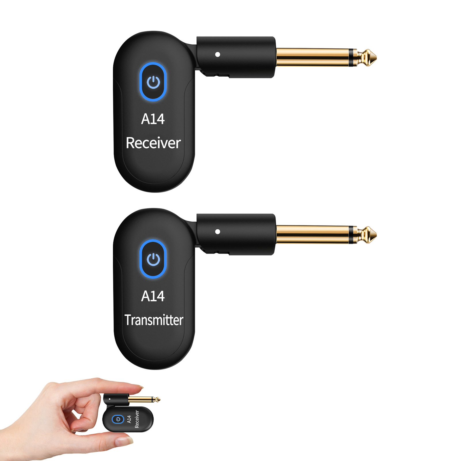 New A14 Wireless Audio Electric Guitar Mini Wireless Audio