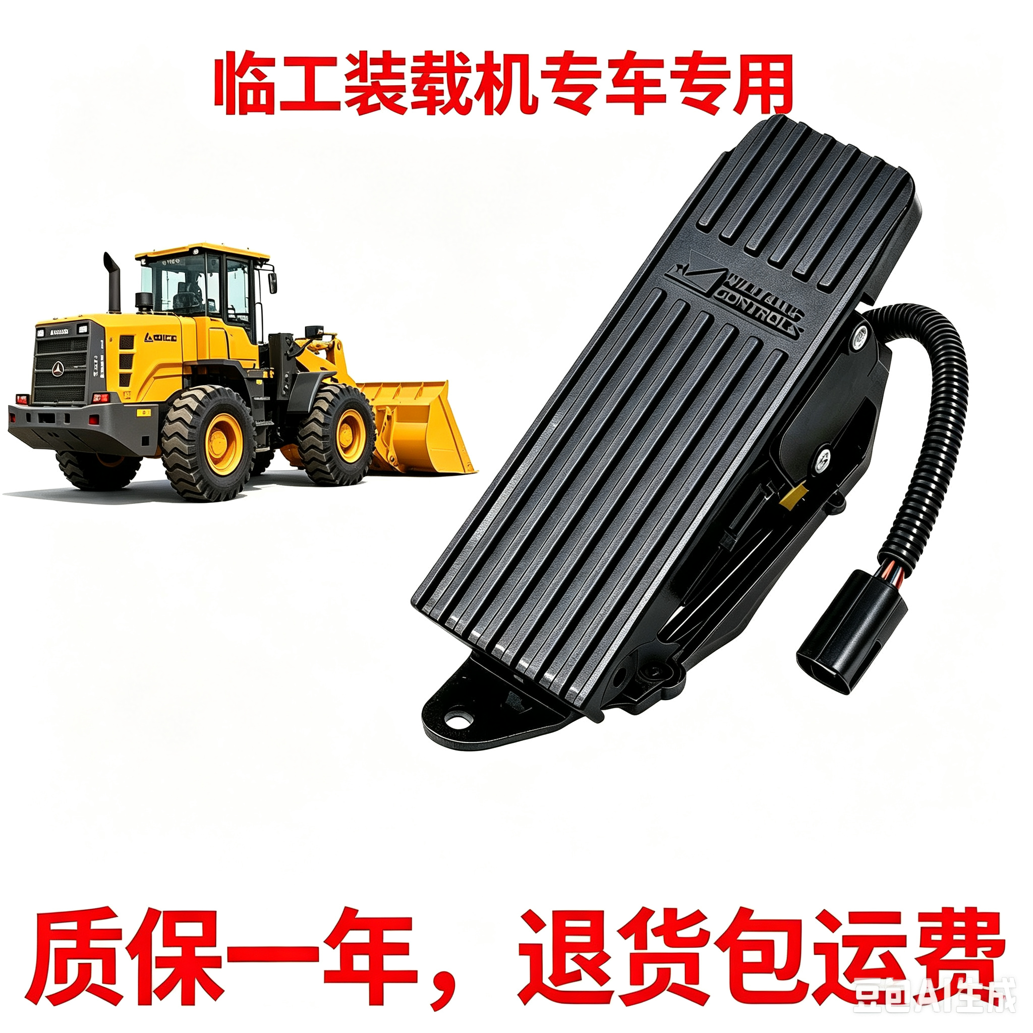 龙工临工装载机铲车原厂电子油门踏板总成脚油门