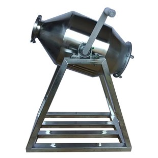 304不锈钢混合机搅拌机s鼓式 小型干粉中药饲料颗粒食品料机混合机