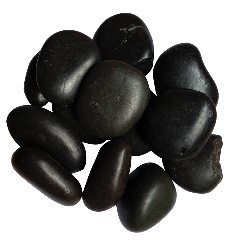 鹅卵石黑色雨花石k小石子铺路大石头白色鹅软石鹅暖石庭院地园林