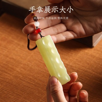 玉石手把件文玩解压可随身把玩古玩件送男朋友R礼物桌面饰品摆件
