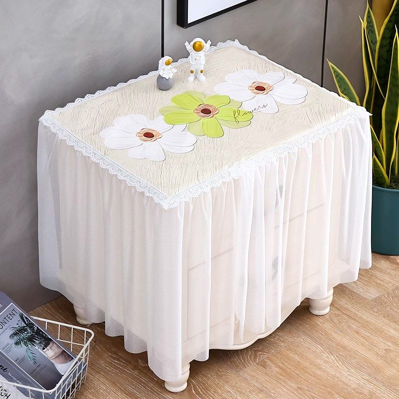 家用多用盖布盖巾电视柜小桌w布床头柜盖布防尘罩防水雪纺蕾丝卧,居家布艺,床头柜盖布,淘宝优惠券,粉丝福利购,淘宝优惠卷