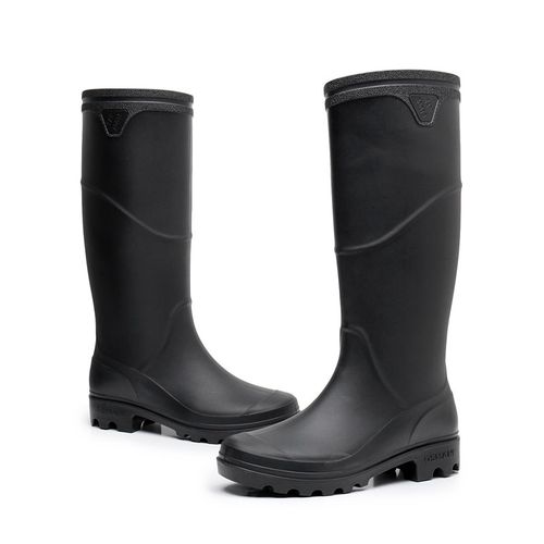 加高赶海雨鞋男款水鞋夏季防水加厚中高筒户外Q胶鞋防滑耐磨雨靴