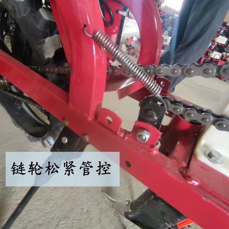 电动播种机施肥器花生玉米大豆y小麦施肥棉籽除草链条传动双行施