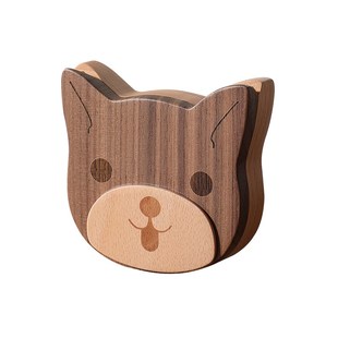 宝宝乳牙纪念g盒儿童收纳换牙盒掉牙齿纪念收藏男孩女孩实木盒子