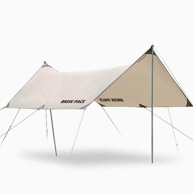 户外天幕超轻帐篷露营野餐防晒雨凉棚野营炊布六角遮阳棚用品装备