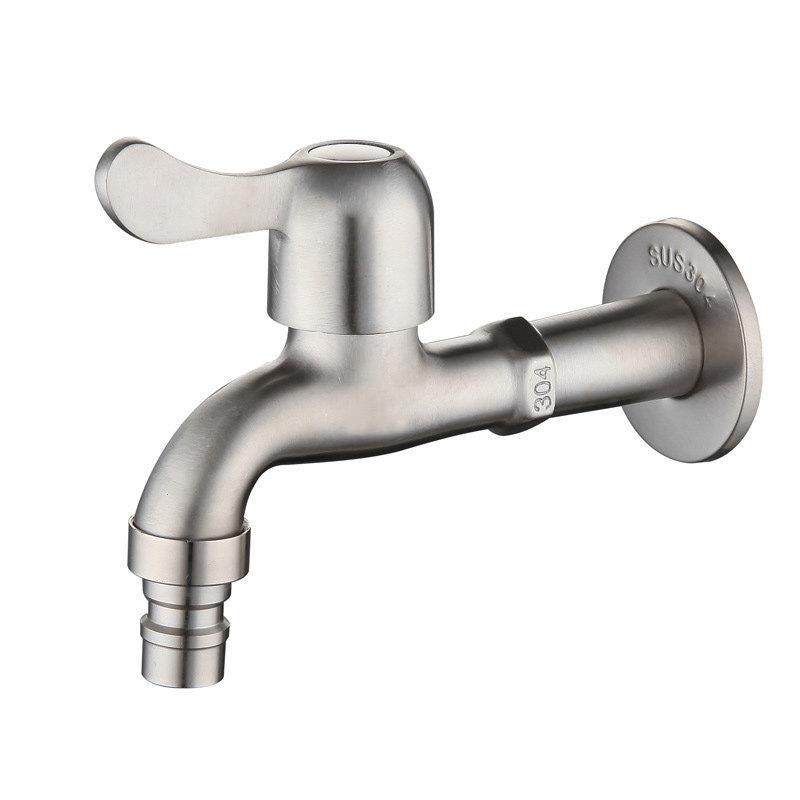 304不锈钢洗衣机网尖嘴加长拖把池阳台家用四分单冷快开水龙头,家装主材,水嘴,淘宝优惠券,粉丝福利购,淘宝优惠卷