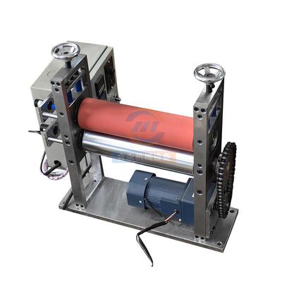 加热辊对压机热熔贴合冲压成型实验设备覆膜机过胶牵引镜面烫金机