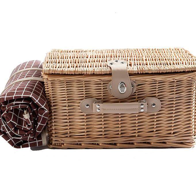 厂家柳编野餐篮藤编保温篮野餐篮子藤编手提篮野营收纳篮,收纳整理,脏衣篮,淘宝优惠券,粉丝福利购,淘宝优惠卷