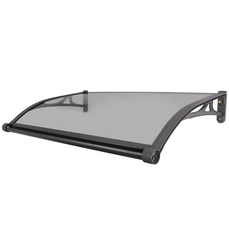 雨棚屋檐家用雨搭遮雨遮阳挡雨板户外防雨窗户阳台雨篷铝合金棚子