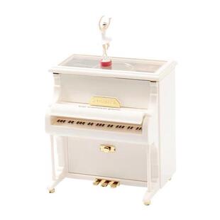 2027钢琴音乐盒立式旋转跳舞女孩上链八音盒带收纳首饰音乐盒礼物