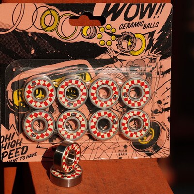 DBH滑板轴承陆冲长板陶瓷高速双翘基础极限公社承轴不止滑板