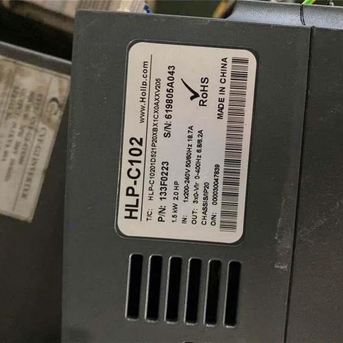 拆机海利普变频器HLP-C102 1.5KW 220V HLP-C10201D521P20议价