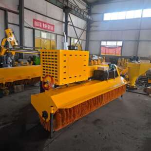 长度装载机加装自动除雪滚刷冬季车载式路面滚雪刷除雪设备