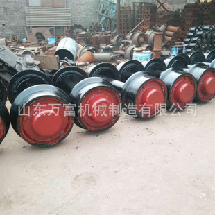 矿用输送设备矿车轮子平板车铸钢无沙眼无毛刺实心空心矿车轮对