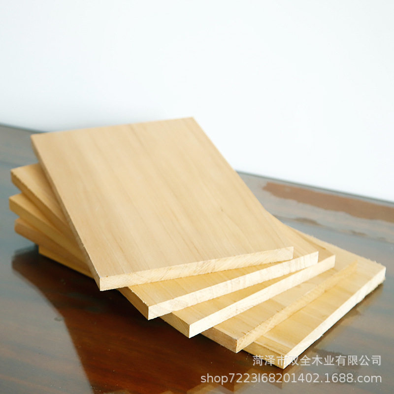 30mm碳化等宽直拼杨木实木板