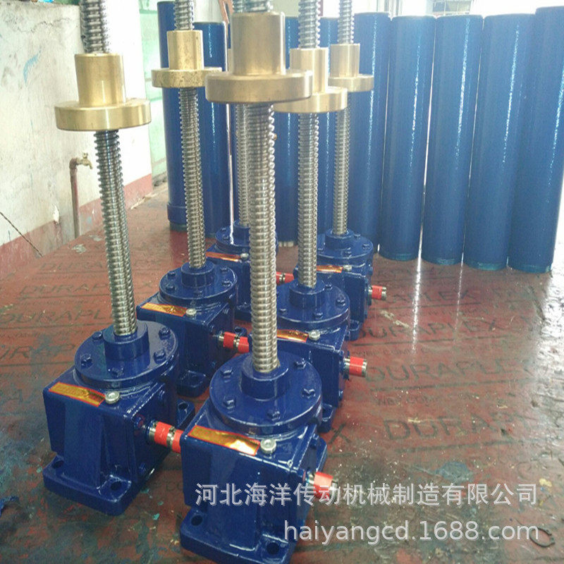 可选型JWB滚珠丝杆升降机滚珠丝杆螺旋升降机实力工厂海洋传动