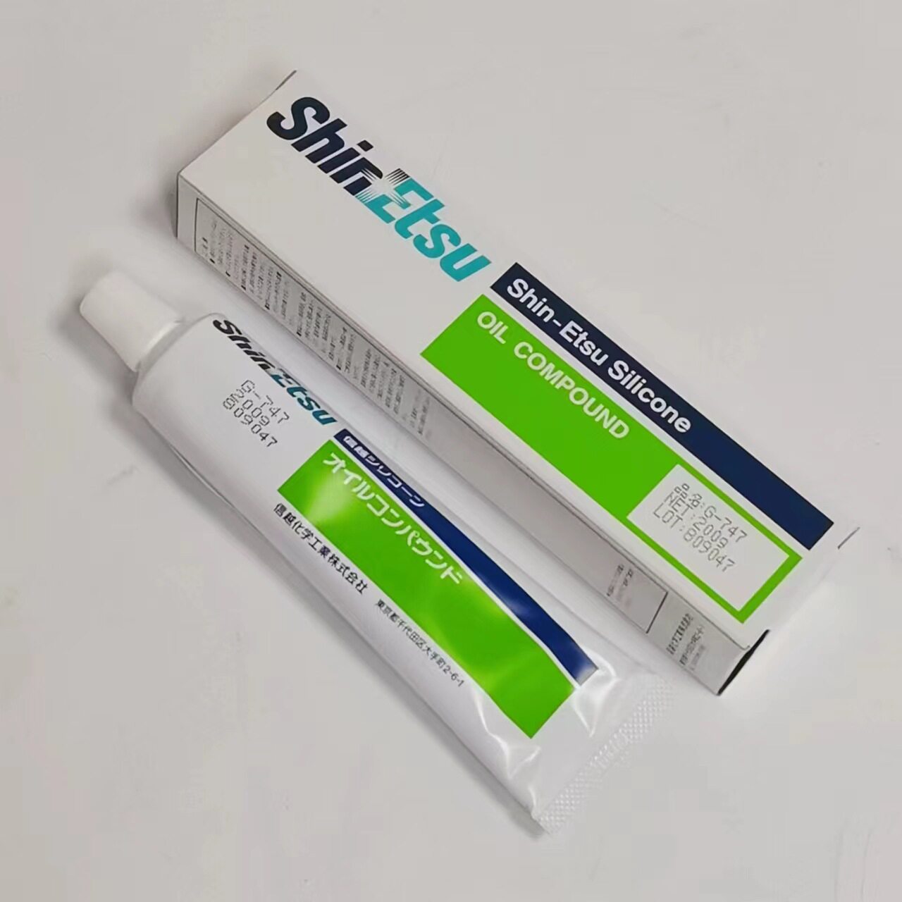 日本信越G-747导热硅脂白色导热膏CPU散热膏原装现货电气绝缘