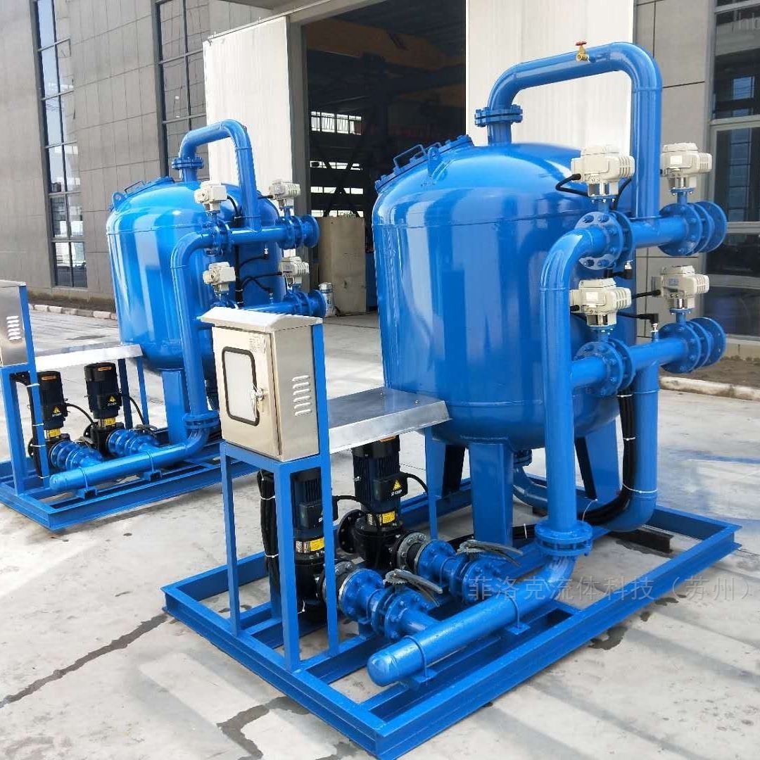 砂石过滤器工业循环水果园滴灌喷灌过滤设备自动反冲洗砂石过滤器