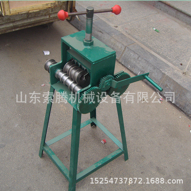薄壁钢管方管弯圆机索腾弯管工具SWG-38手摇多功能弯管机