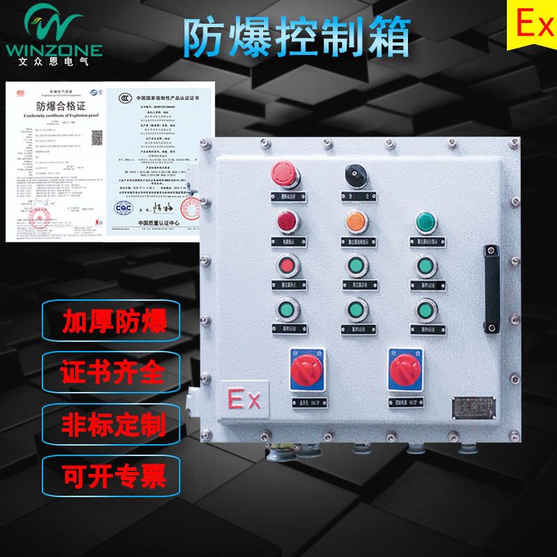 西安XBK防爆仪表电源控制箱防爆温控数显仪表控制配电接线箱图片