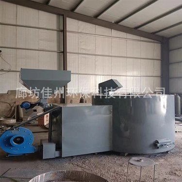 大型智能25吨生物质熔铝炉 铸铝锭铸铁铸造行业选用坩埚化铝炉