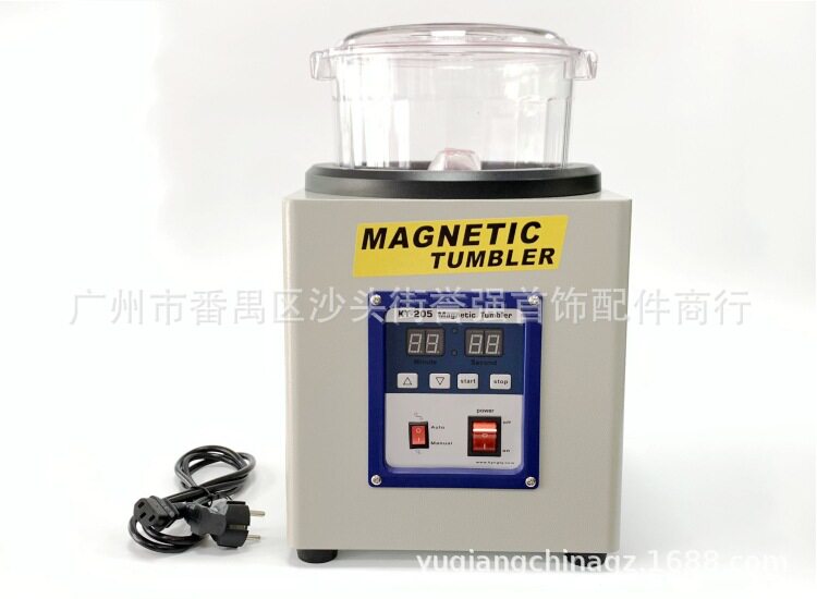 磁力机KT-205研磨机磁力抛光机有机玻璃抛光桶去飞边毛刺机