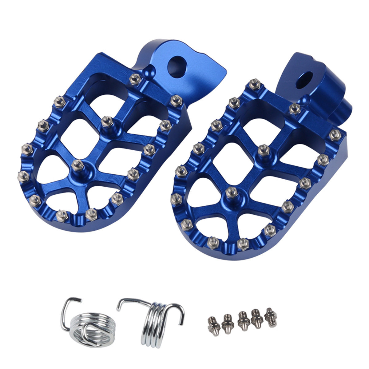 适用于WR250FWR450FYZ65YZ85改装铝合金越野摩托车防滑脚踏