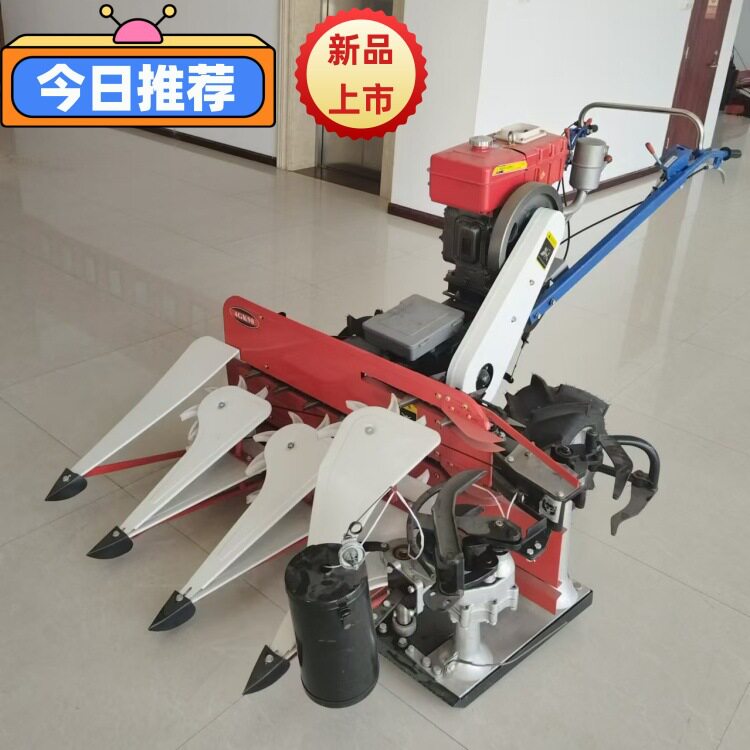 收割打捆机 4GK90小麦割捆机 农用手扶麦子收割打捆机