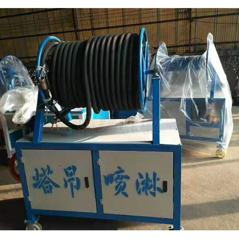 塔机喷淋设备建筑工地降温系统120米塔吊抑尘喷淋系统塔吊喷淋