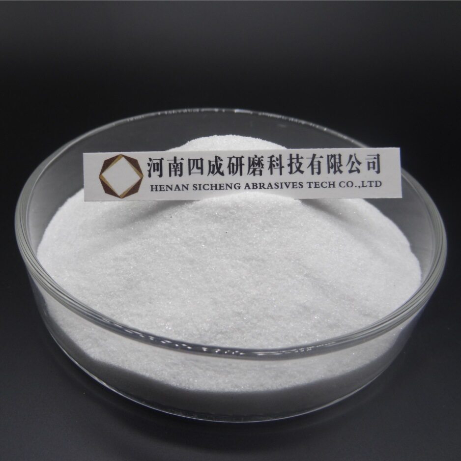 F80#目喷砂磨料白刚玉砂 电子元件精细研磨用白刚玉粉