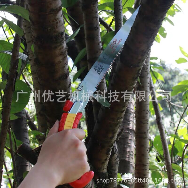 台湾手锯老农夫S300修枝锯 园艺果树修枝修剪锯 伐木锯