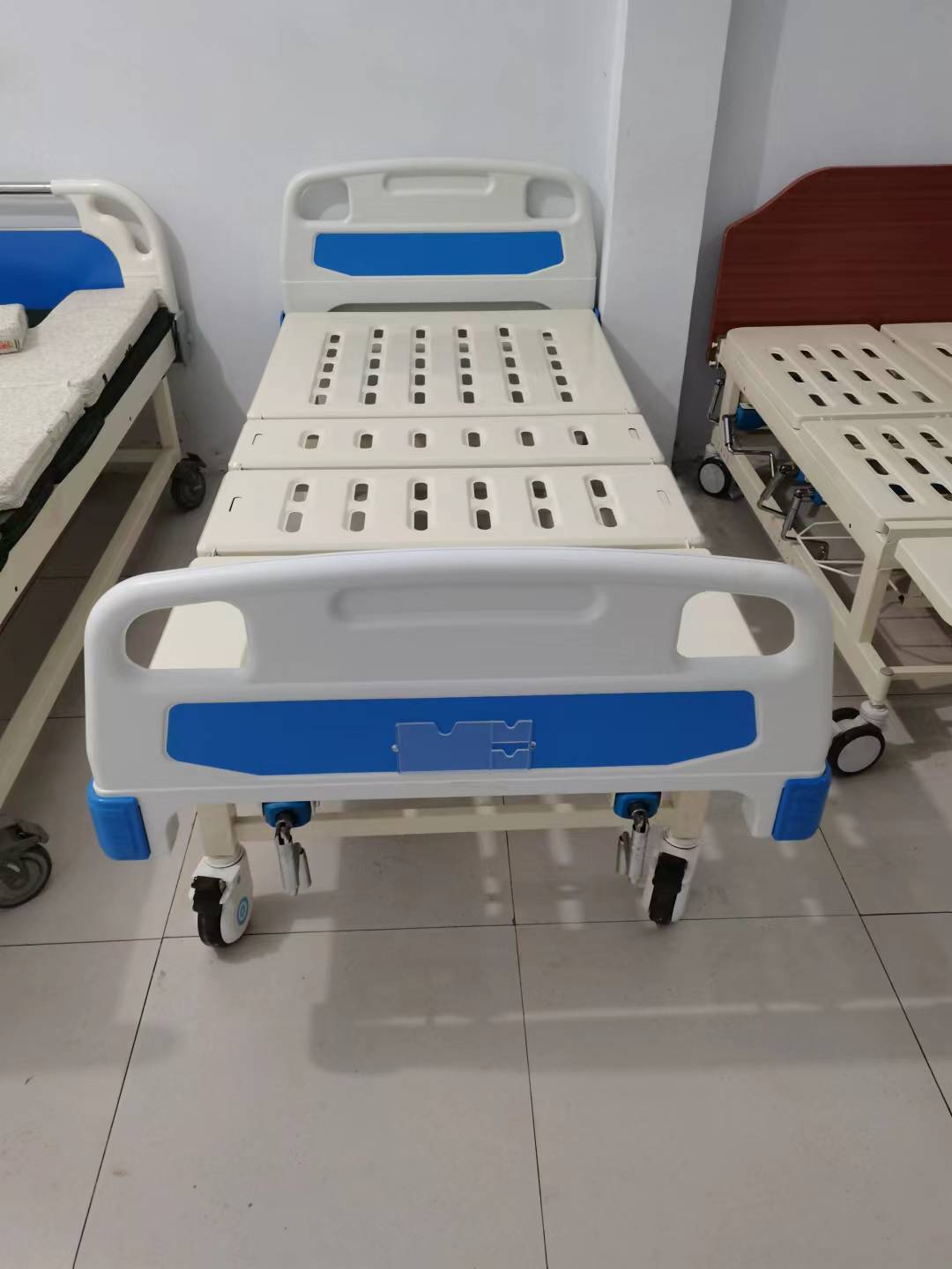 ABS不锈钢手动双摇护理床家用