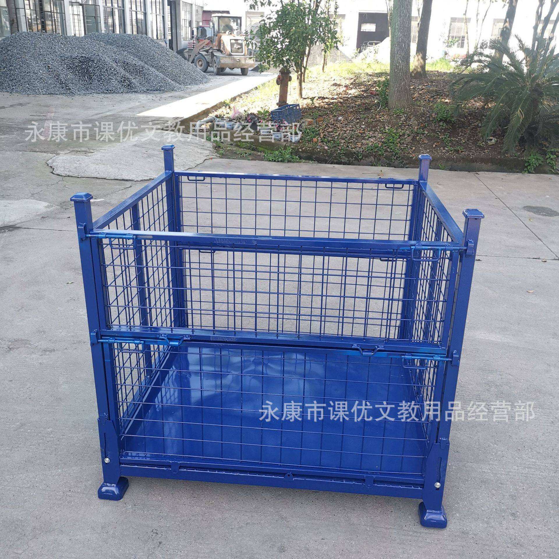 仓储货架折叠式堆垛架重型物料仓储笼插管式巧固架冷库置物架托盘