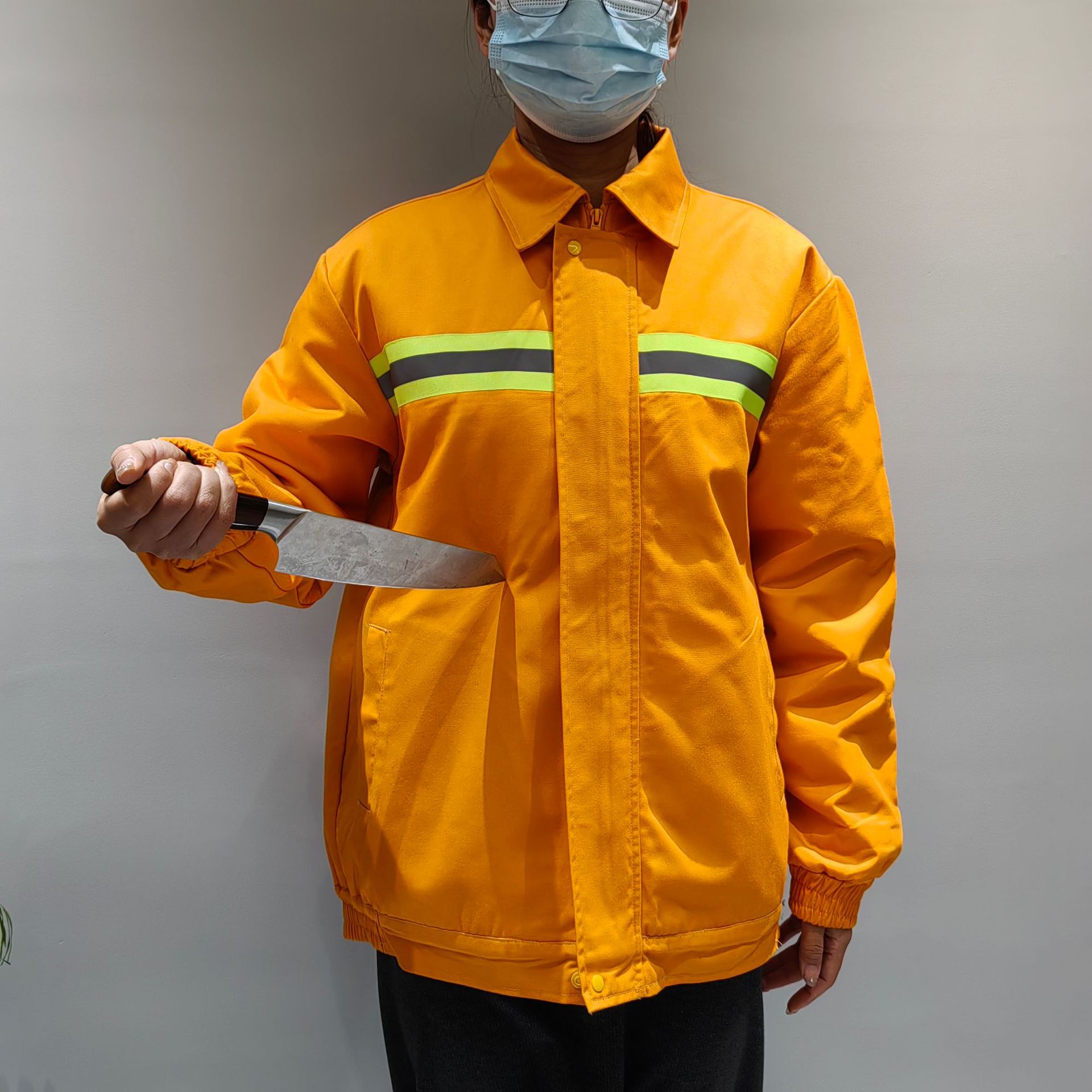 防刺软甲衣玻璃厂切割机特殊行业工作防刺服防刺防割源头工厂