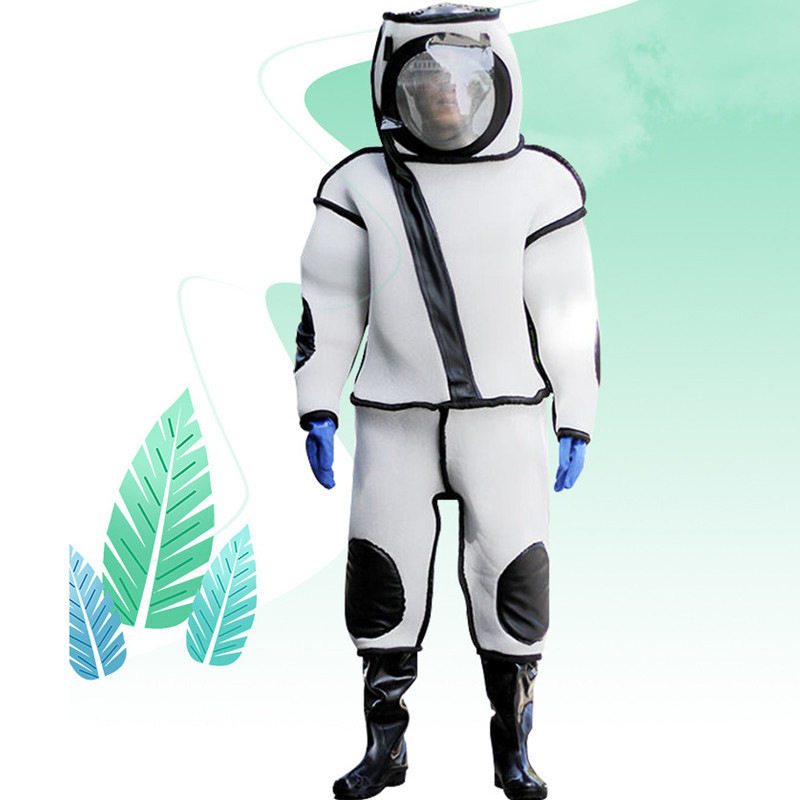 马蜂服连体加厚防蛰散热防防蜂服防蜂衣全套透气蜂衣抓马蜂耐磨