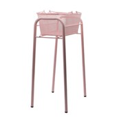 超市购物篮底座手提篮支架金属篮托架铁架收纳层架子不锈钢底座