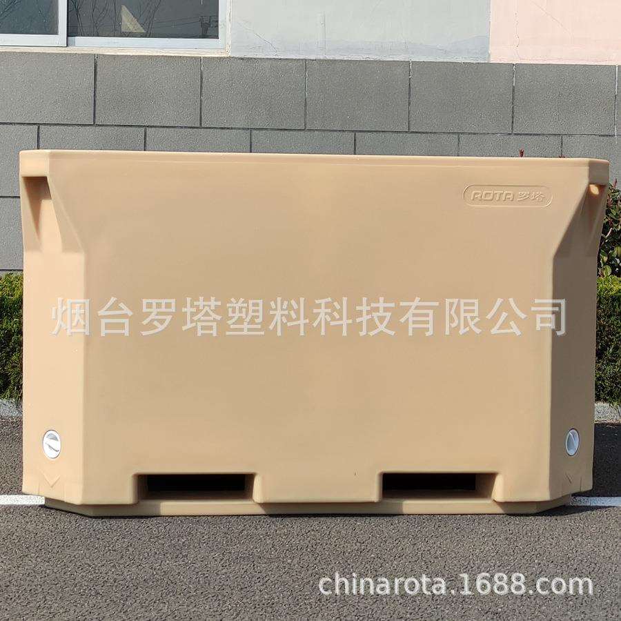 1000L大容量冷藏加厚配送储存箱渔业海鲜水产保温箱碎冰暂存箱