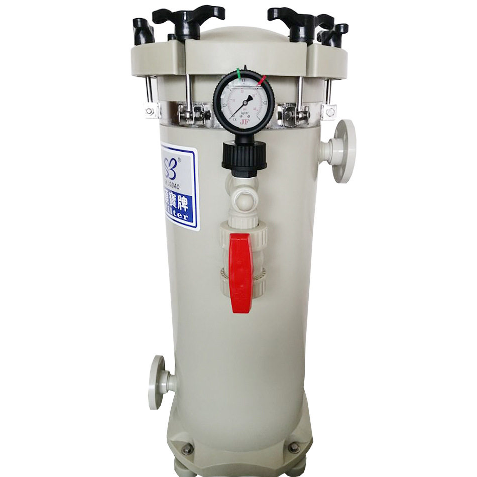 工业药液小型布袋式精密过滤器