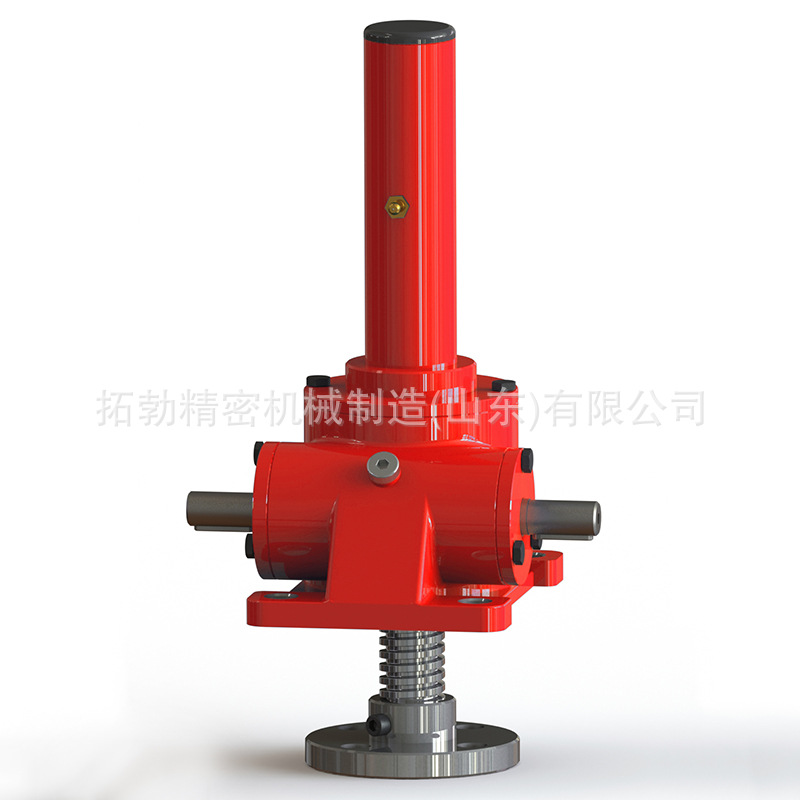 SWL螺旋丝杆升降机 电动手摇微型螺杆减速器SWL1T5T10T丝杆升降台