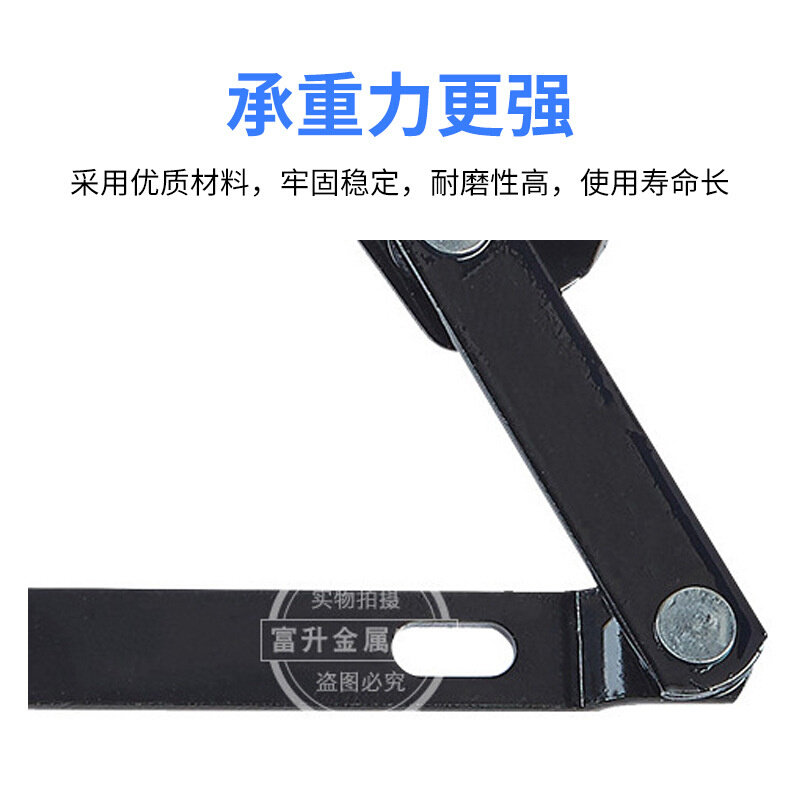气动杆贵妃椅支撑架 可调式气动杆支撑床箱支撑架家具五金配件