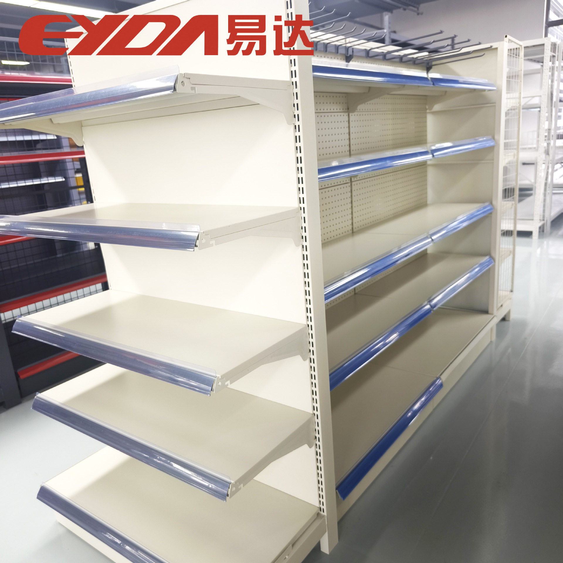 超市货架大型商超生活百货日用品陈列架展示架储物货架厂家批发