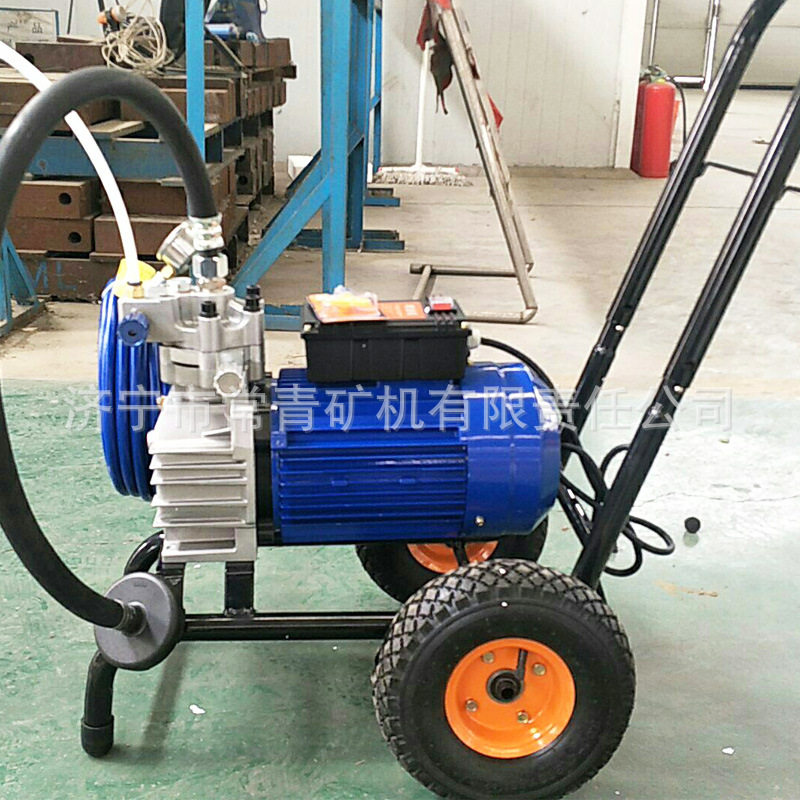 高压无气喷涂机电动多功能喷漆机小型手推式家用喷嘴座配件厂家
