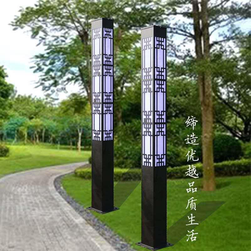 景观方灯户外灯led方形景观灯柱3米太阳能庭院灯小区园林公园路灯