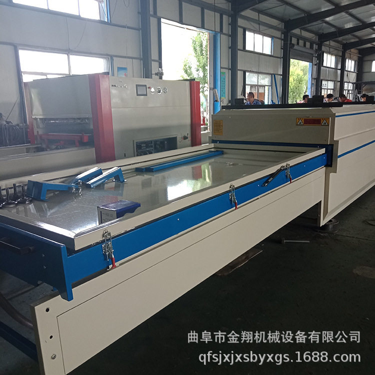 软片PVC膜木门真空吸塑机边角贴合软包墙围子真空吸塑覆膜机