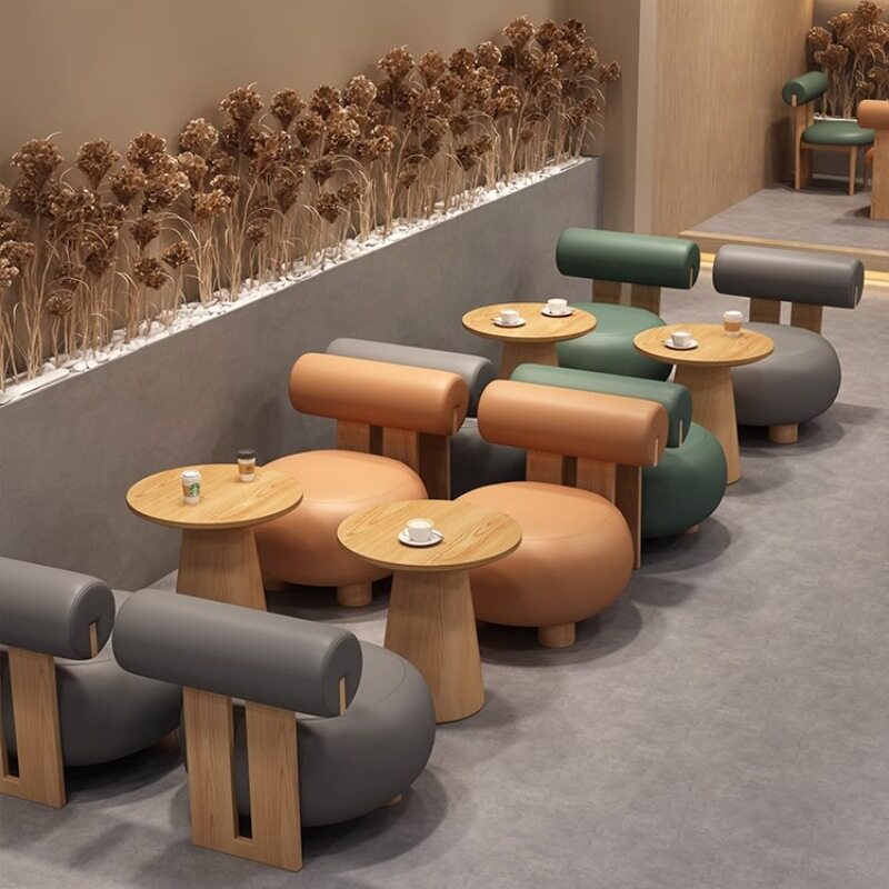咖啡店餐饮商用洽谈卡座桌椅