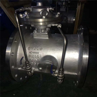 法兰连接BFDG7M43HX-10P 不锈钢法兰管力阀  调节型管力阀  DN125