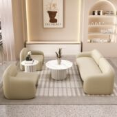 办公室沙发小型简约商务洽谈等候小户型双人会客厅商用休息区接待