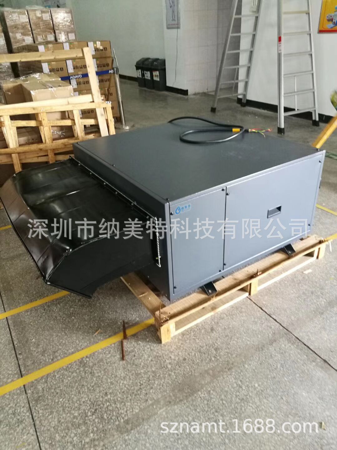 浙江皮具吊顶除湿机 仓库管道抽湿机NMTD-480BD吊装置顶吸湿机