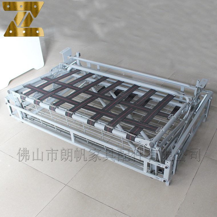 多功能折叠沙发床铁架节约空间隐形床五金配件二折翻转沙发床配件